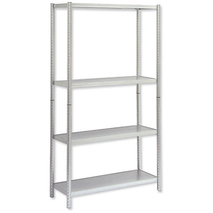 Raaco Shelving Unit 4 Shelf Steel with Splitable Posts Deep W1700xD920xH430mm
