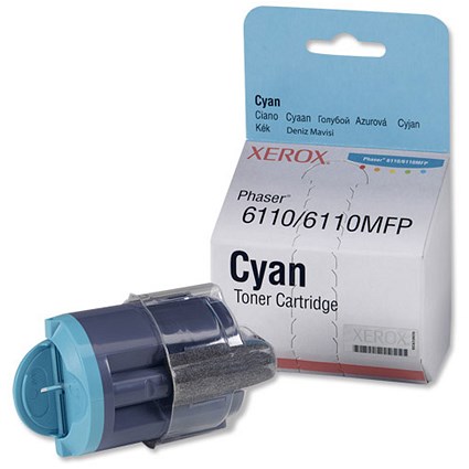 Xerox Laser Toner Cartridge Page Life 1000pp Cyan Ref 106R01271