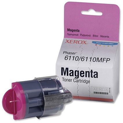 Xerox Laser Toner Cartridge Page Life 1000pp Magenta Ref 106R01272