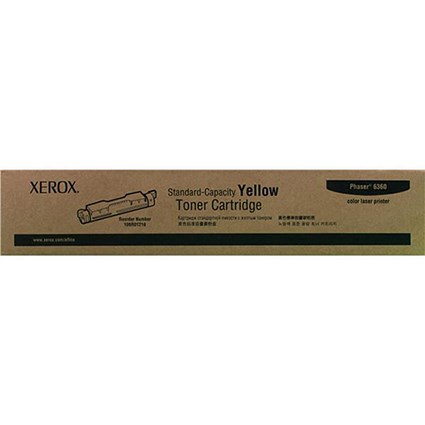 Xerox Phaser 6360 Yellow Laser Toner Cartridge
