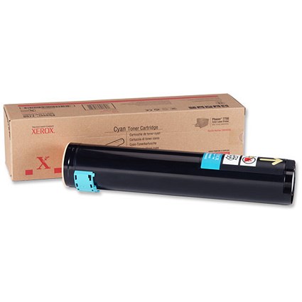 Xerox Laser Toner Cartridge Page Life 21000pp Cyan Ref 106R00653