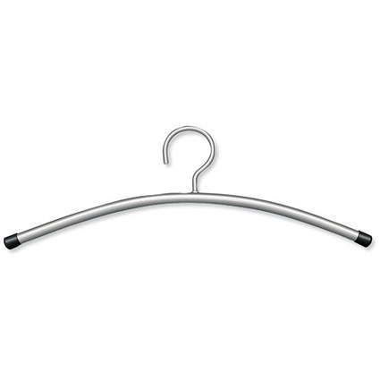 5 Star Coat Hangers for Racks / Metallic Grey / Pack of 6