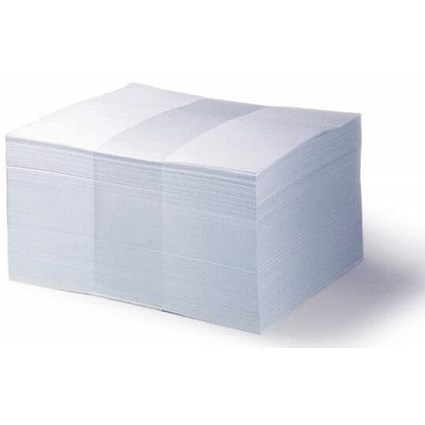 Durable 500 Sheet Paper Note Box Memo Pad Refill, 90x90mm