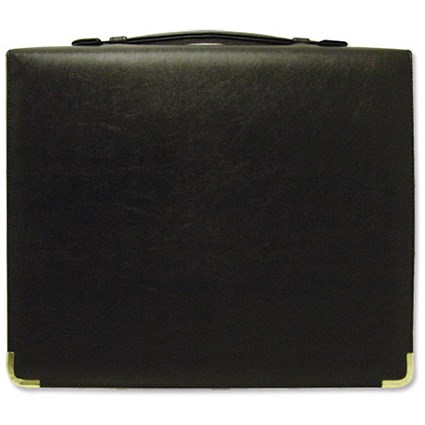 Masters Classic Presentation Folder Lightweight with Internal Cover Pocket and Spine Handle A4