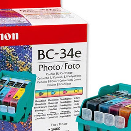 Canon BC-34E Inkjet Cartridge Photo Ref 4612A002