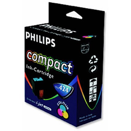 Philips Fax Inkjet Cartridge Page Life 150pp Colour Ref PFA 424