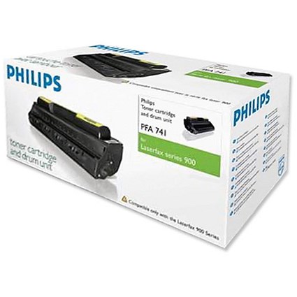 Philips PFA741 Black Laser Toner Cartridge and Drum Unit