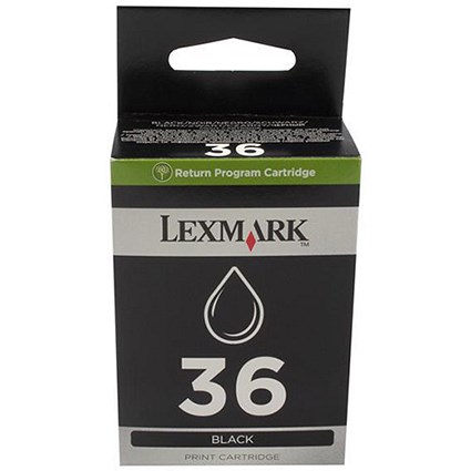 Lexmark 36 Black Inkjet Cartridge