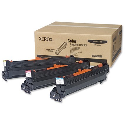 Xerox Laser Drum Unit Page Life 30000pp Rainbow Pack Cyan/Magenta/Yellow Ref 108R00697