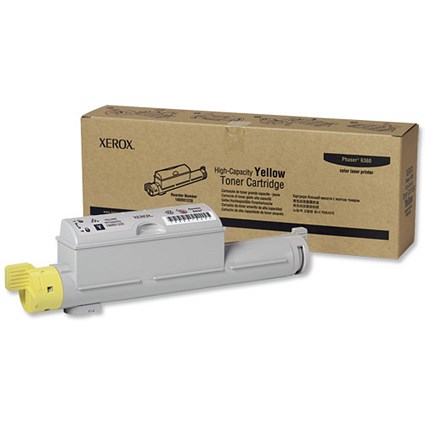 Xerox Laser Toner Cartridge High Capacity Page Life 12000pp Yellow Ref 106R01220