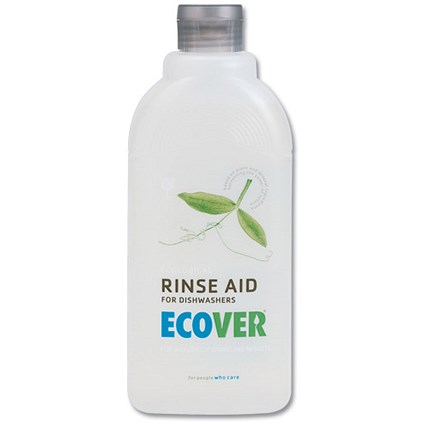 Ecover Dishwasher Rinse Aid Environmentally-friendly 500ml [Pack 2]