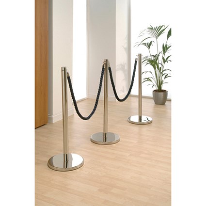 Alba Rope Stand Economy Chrome for Use with Alba Rope and Hook Set Weight 9kg