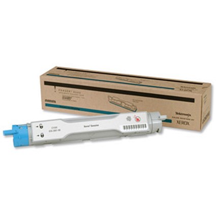 Xerox Laser Toner Cartridge Page Life 3000pp Cyan [for Phaser 6200] Ref 016200100