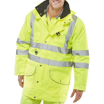 Beeswift Elsener 7 In 1 Jacket, Saturn Yellow, Medium