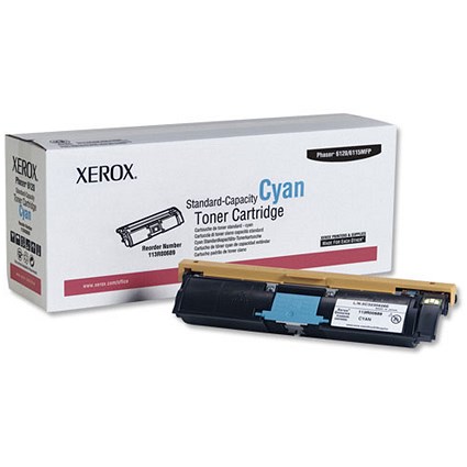 Xerox Laser Toner Cartridge Page Life 1500pp Cyan [for Phaser 6115/6120] Ref 113R00689