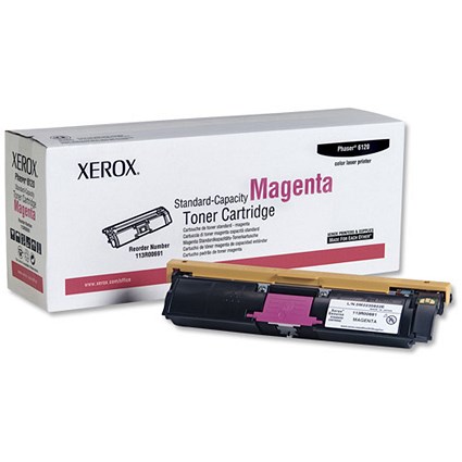Xerox Laser Toner Cartridge Page Life 1500pp Magenta [for Phaser 6115 6120] Ref 113R00691