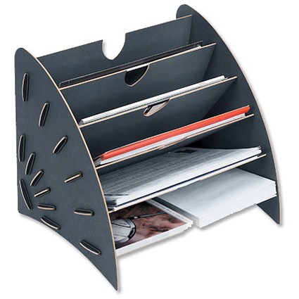 Fellowes Earth Organiser File Recycled Compressed Fibre Board A4 Grey