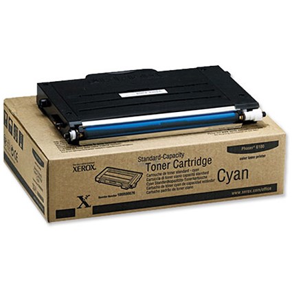 Xerox Laser Toner Cartridge Page Life 2000pp Cyan Ref 106R00676