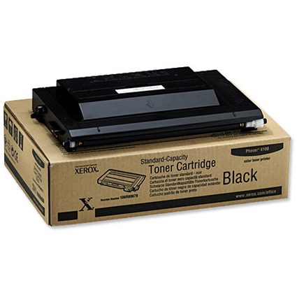 Xerox Laser Toner Cartridge Page Life 3000pp Black [for Phaser 6100] Ref 106R00679