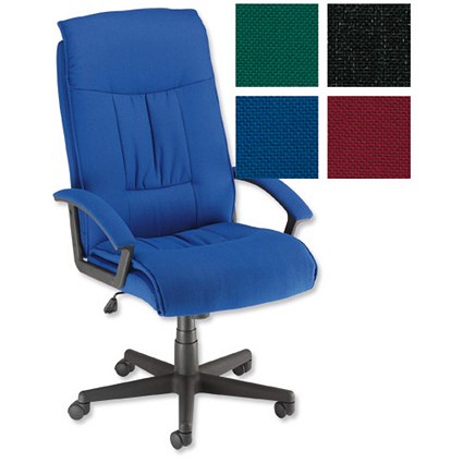 Trexus Intro Managers Armchair Back H700mm W520xD500xH490-580mm Royal
