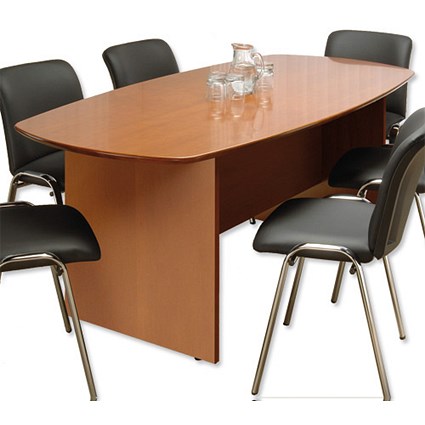Emperial Boardroom Table W2000xD1000xH765mm Cherry Veneer