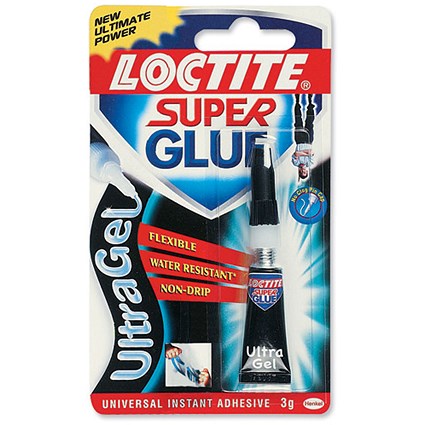 Loctite Super Glue Instant Adhesive Non-drip Water-resistant in Tube 3g