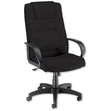 Trexus Intro Managers High Back Armchair - Charcoal