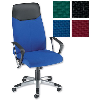Trexus Intro Managers Armchair Back H700mm W520xD490xH450-550mm Royal