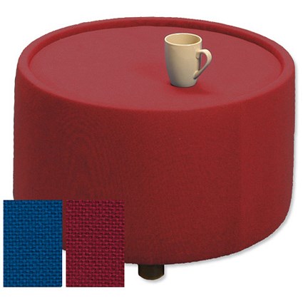 Trexus Intro Tub Reception Table Dia650xH380mm Claret