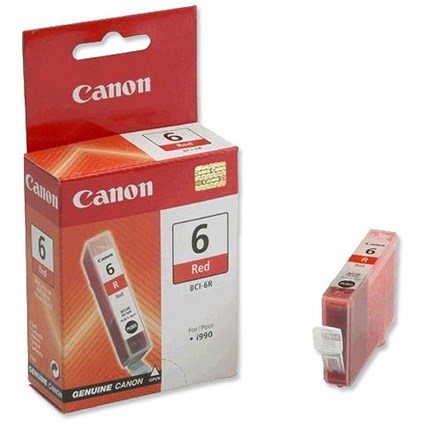 Canon BCI-6R Red Inkjet Cartridge