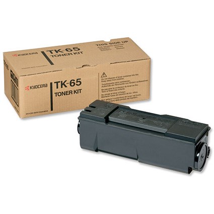 Kyocera TK-65 Laser Toner Cartridge Page Life 20000pp Black Ref 370QD0KX