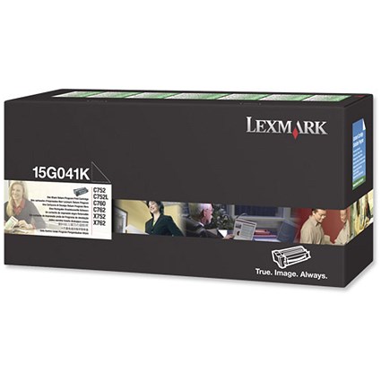 Lexmark Toner Cartridge Return Program Page Life 6000pp Black Ref 15G041K