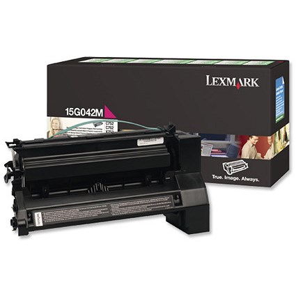 Lexmark 15G042M High Yield Magenta Laser Toner Cartridge