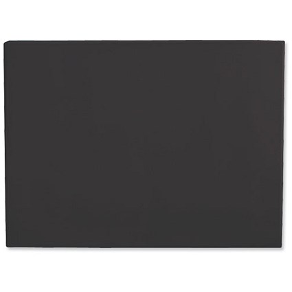 5 Star Desk Mat Writing Surface with Non-slip Back W650xD520mm Black