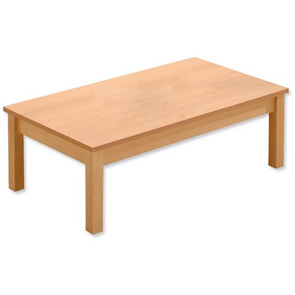 Trexus Reception Coffee Table Rectangular W1100xD600xH320mm Beech