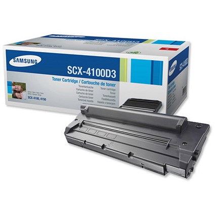 Samsung Fax Toner Cartridge and Drum Unit Page Life 3000pp Black Ref SCX-4100D3/ELS