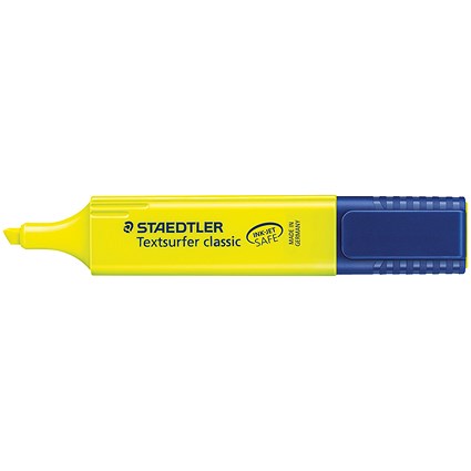 Staedtler Textsurfer Highlighter Fluorescent Yellow (Pack of 10) 364-1
