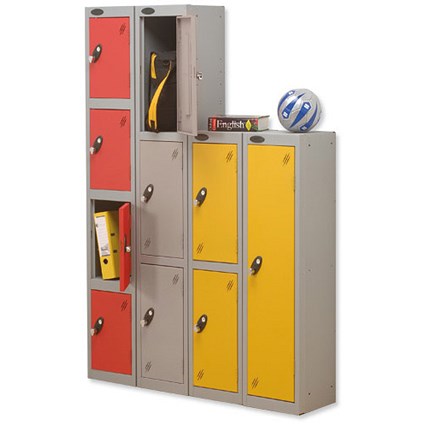 Trexus 3 Door Locker Hasp and Staple Lock ACTIVECOAT W305xD305xH1780mm Silver