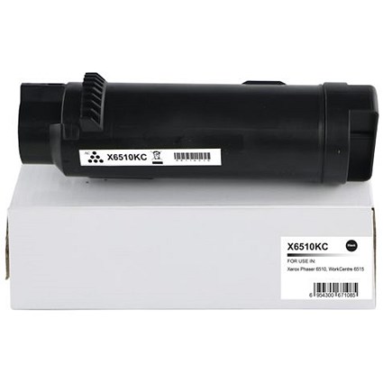 Compatible Xerox Phaser 6510 Hi Cap Black Toner 106R03480 5,500 Pages