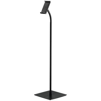Durable Tough Floor Tablet Holder, Black