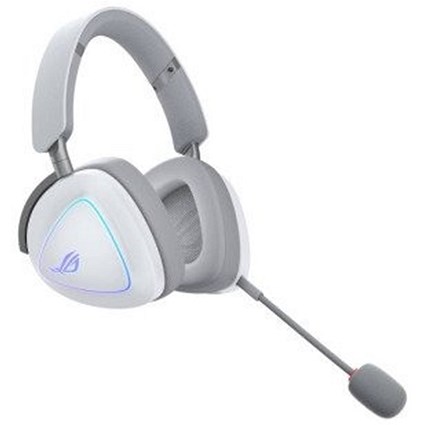Asus Rog Delta II Tri-Mode White Wireless RGB Gaming Headset