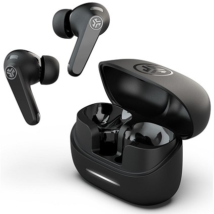 JLab Audio JBuds Pods ANC True Wireless Stereo Black Earbuds