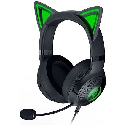 Razer Kraken Kitty V2 Wired Headset, Black Razer Kraken Kitty V2 Wired Headset, Black
