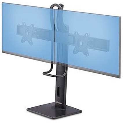StarTech.com 27 Inch Crossbar Dual Monitor Desk Stand for Double 27 Inch Screens StarTech.com 27 Inch Crossbar Dual Monitor Desk Stand for Double 27 Inch Screens