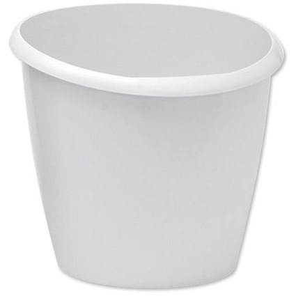 5 Star Bin Polypropylene 16 Litres W300xD363xH323mm Grey