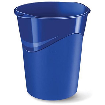 5 Star Bin / Polypropylene / 16 Litres / W300xD363xH323mm / Cobalt Blue