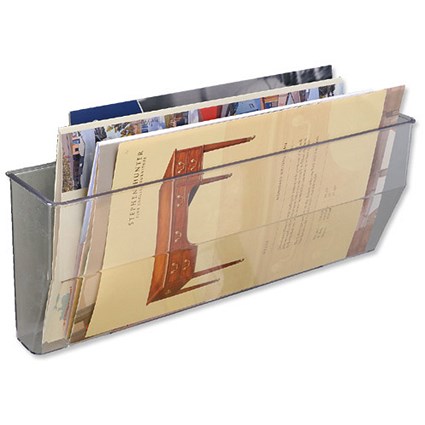 Literature File Magnetic Landscape Single Pocket A4 Clear