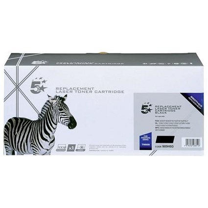 5 Star Compatible - Alternative to Brother TN6600 Black Laser Toner Cartridge