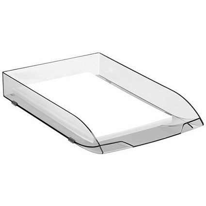 CEP Premier Letter Tray / Foolscap / W270xD370xH61mm / Black Ice