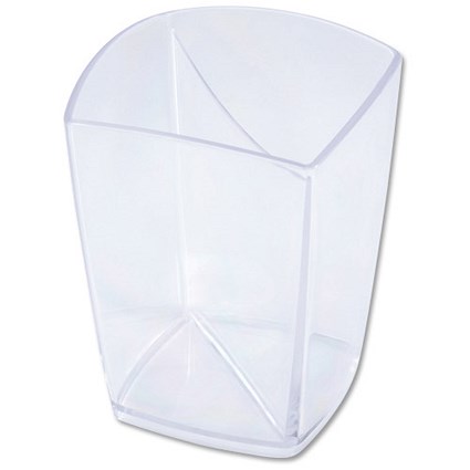 5 Star Pencil Pot / W74xD74xH105mm / Crystal